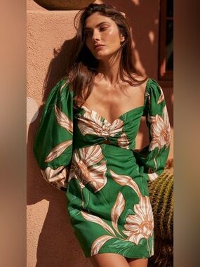 New MISA Los Angeles Nina Dress Cartagena Flora – Size Small | Retail $395